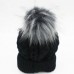 5inch Large Faux Raccoon Fur Pom Pom Ball with Press Button for Knitting Hat New  eb-27653549